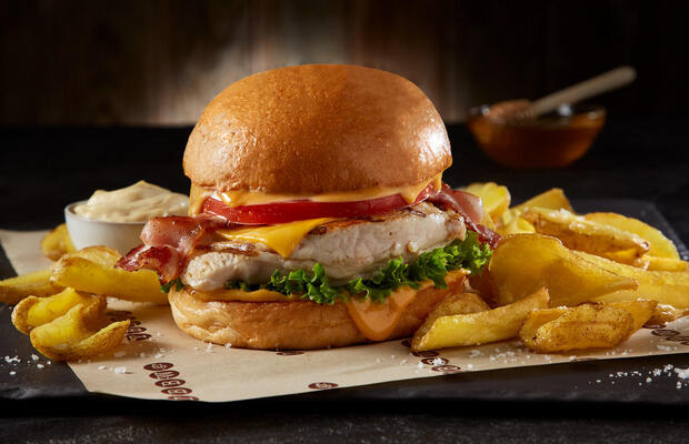 Honey Chicken Burger